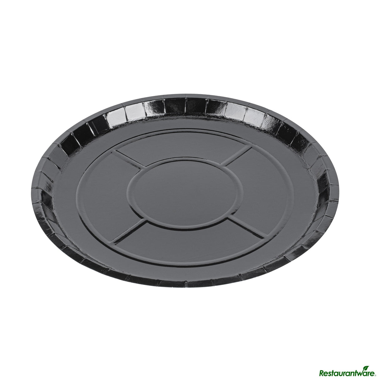 Trays, Pizza, 12 Inch, Paperboard, Black, Round, Oven-Safe,25 - 1 EACH