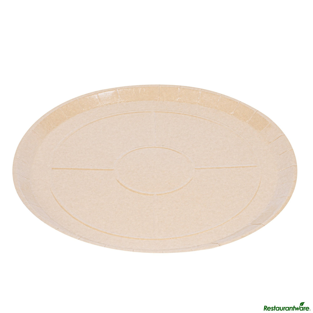 Trays, Pizza, 18 Inch, Paperboard, Kraft, Round, Oven-Safe,25 - 1 EACH