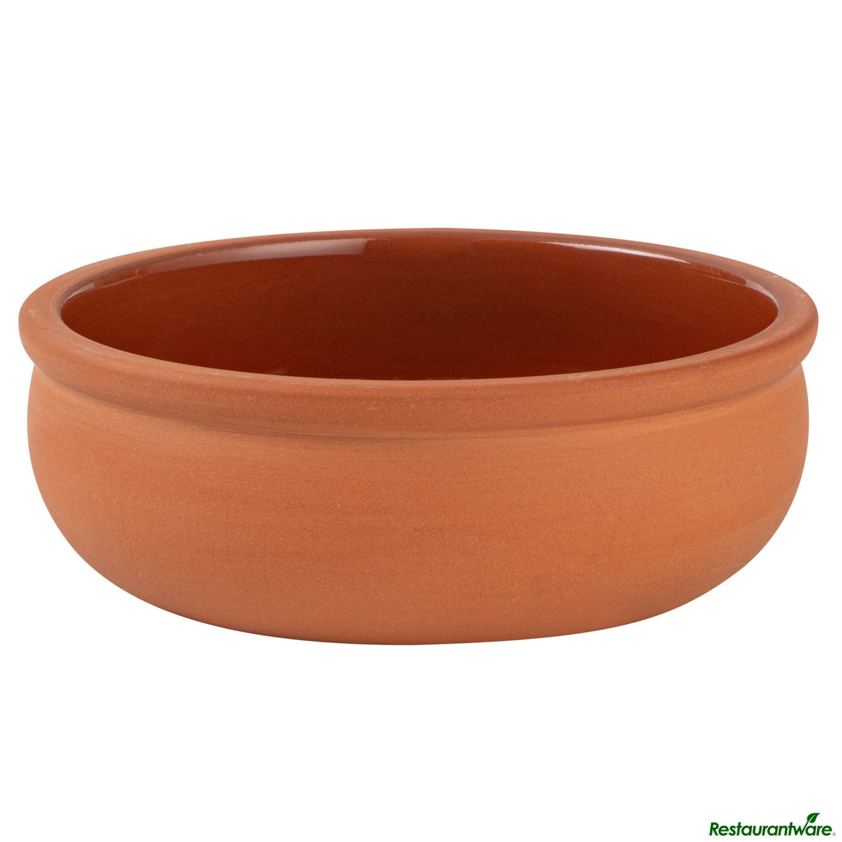 Bowls, Cazuela, Terra Tek 7 Ounce, Terracotta, Brown Glazed Interior, 4.50 x 4.50 x 1.50 Inch, Oven-Safe,2 - 1 EACH