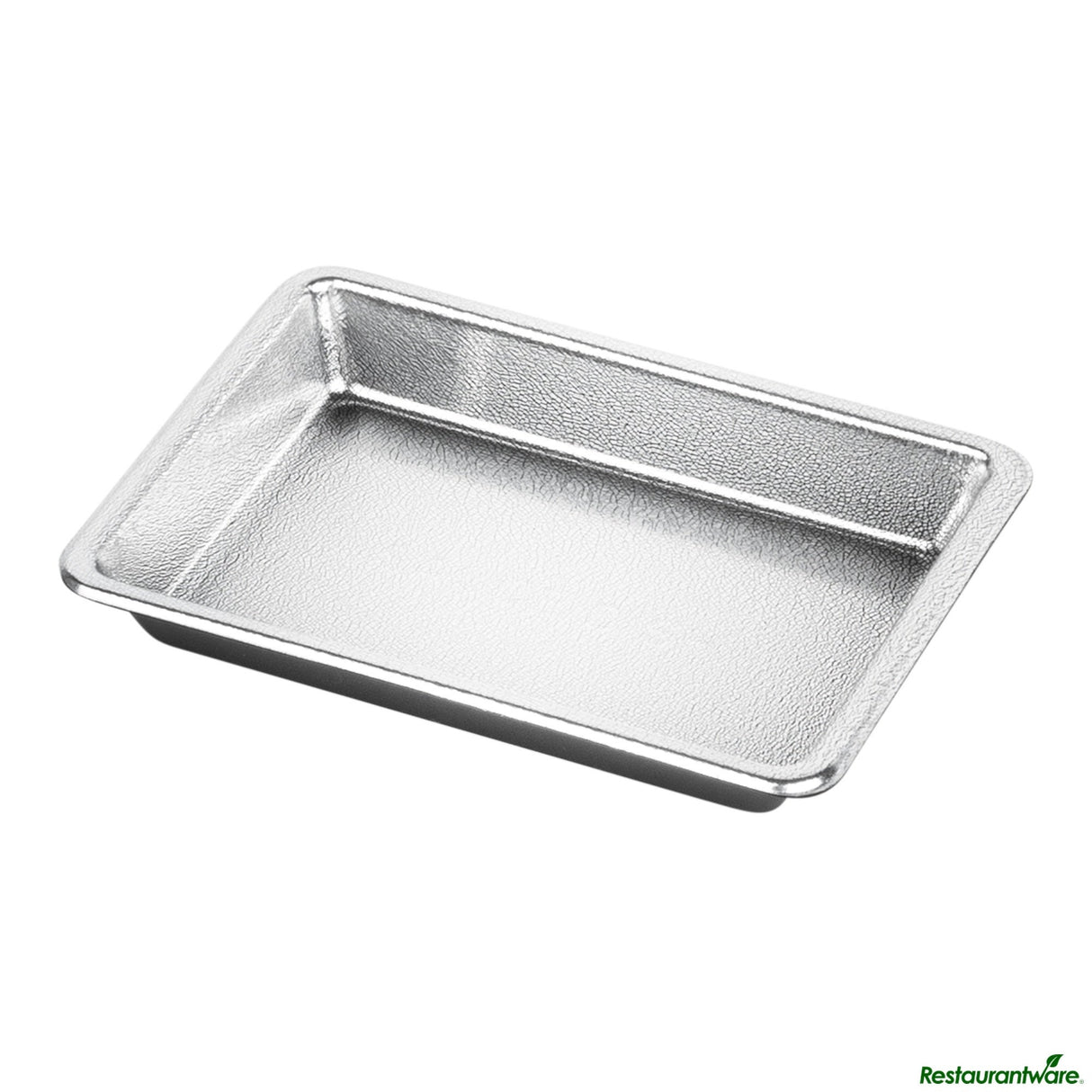 Dishes, Sauce, Bento Tek 1 Ounce, Plastic, Silver, Rectangle, 3 x 2.25 Inch,100 - 1 EACH