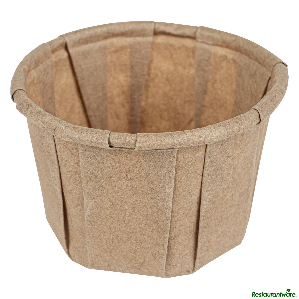 Cups, Souffle Portion, 1 Ounce, Paper, Kraft, Compostable,100 - 1 EACH