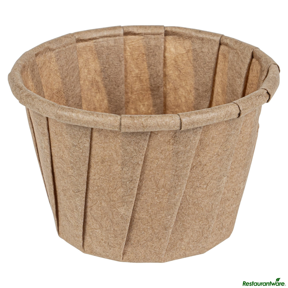 Cups, Souffle Portion, 1.25 Ounce, Paper, Kraft, Compostable,100 - 1 EACH