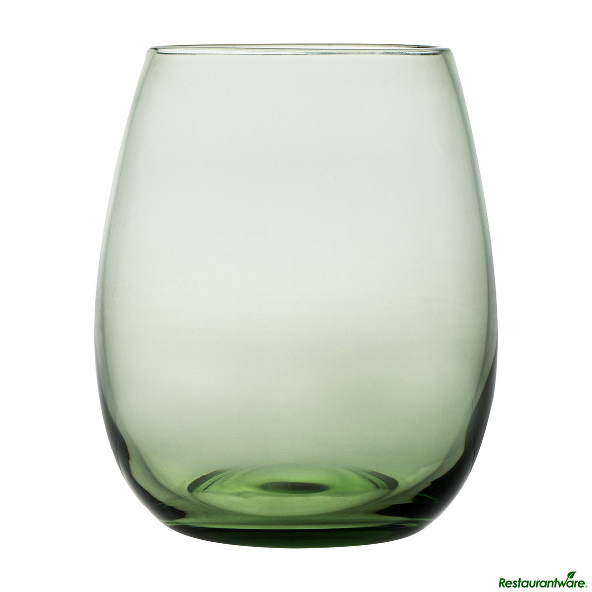 Glasses, Wine, Vetri, 15 Ounce, Green, Stemless, 3.75 x 3.75 x 4.25 Inch,6 - 1 EACH