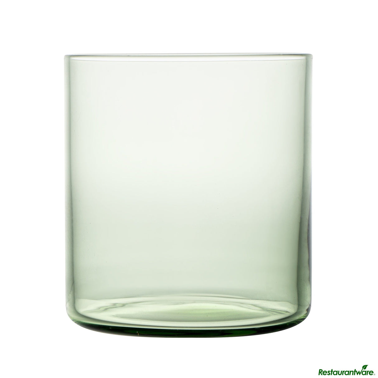 Glasses, Old-Fashioned, Vetri, 10 Ounce, Green, 3.25 x 3.25 x 3.50 Inch,6 - 1 EACH