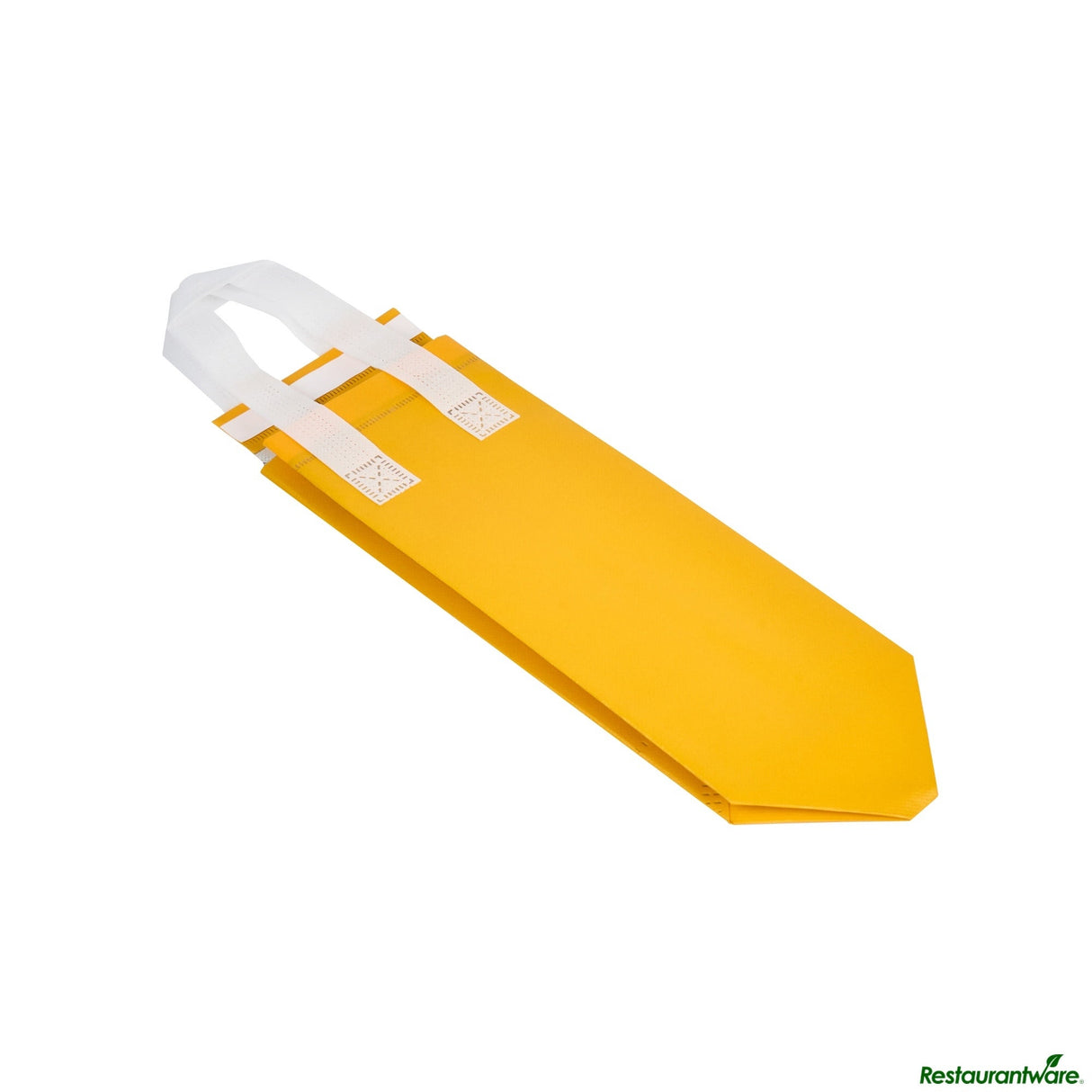 Bags, Take-Out, Bag Tek 4.75 x 4 x 11 Inch, Fabric, Yellow, Insulated, Tamper-Evident,25 - 1 EACH