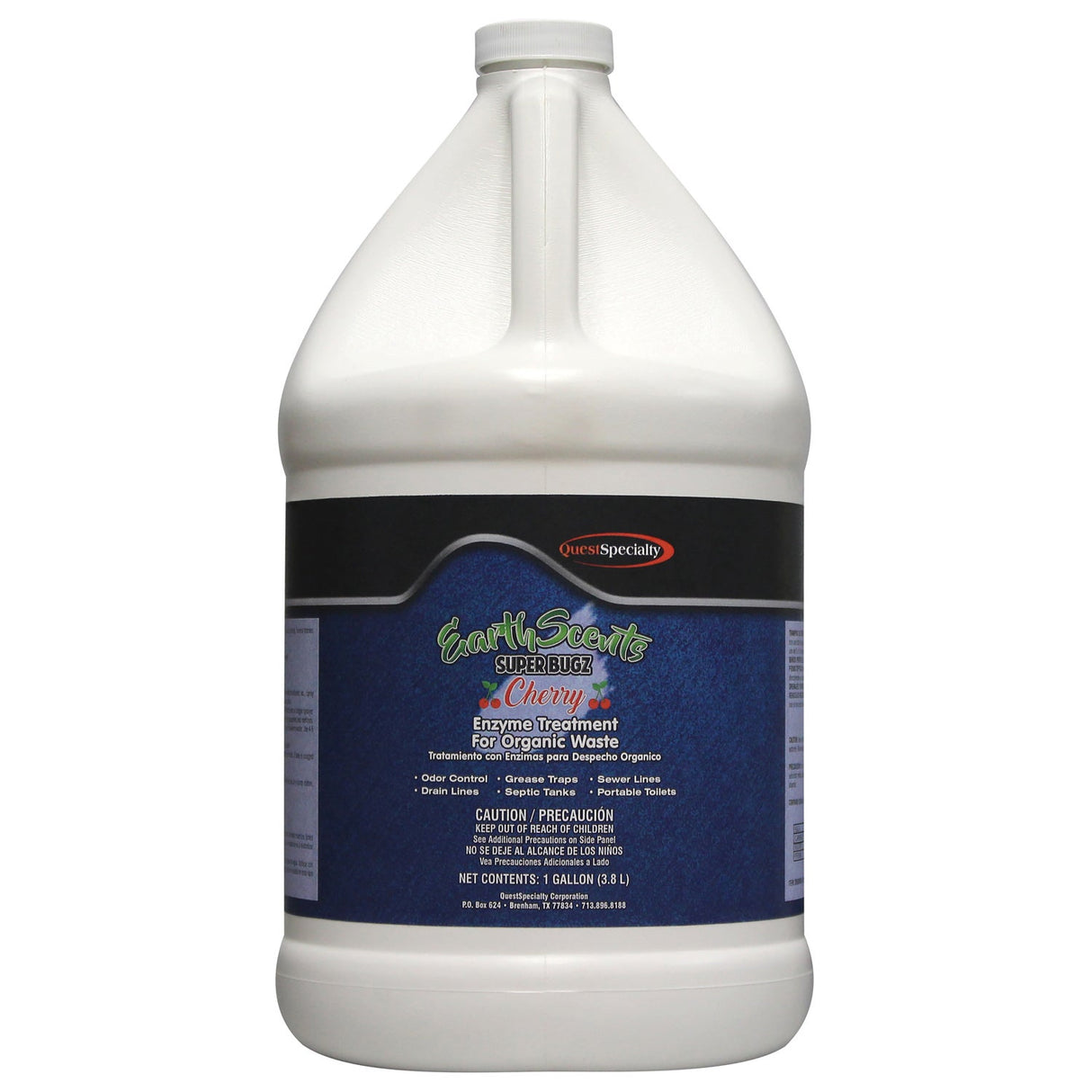 Deodorizer, Enzyme, Cherry, for Organic Waste,4 - 1 GALLON