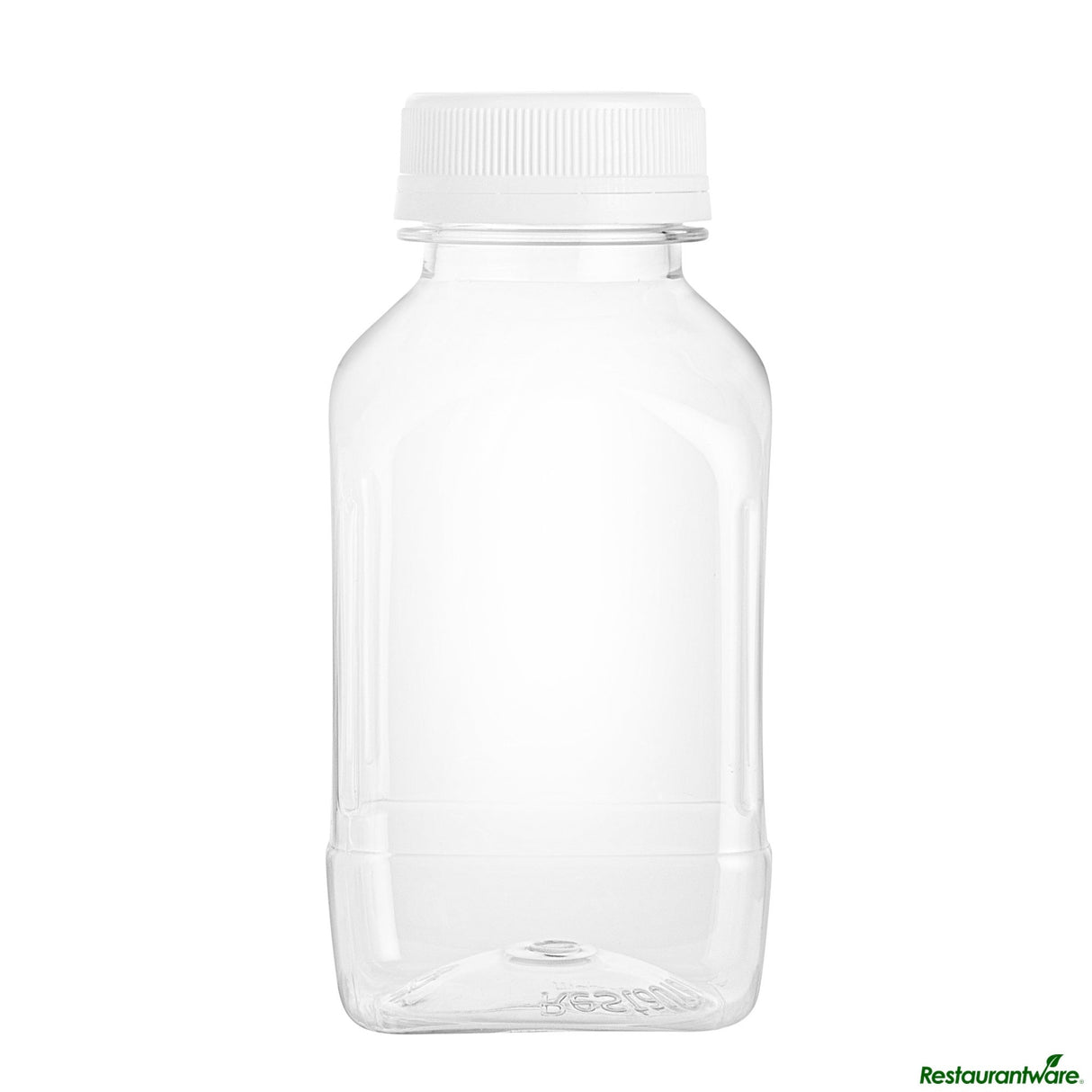 Bottles, Juice, Bottle Tek 8 Ounce, Plastic, Clear, Square, Includes 10 Funnels/10 Cleaning Brush,10 - 1 EACH