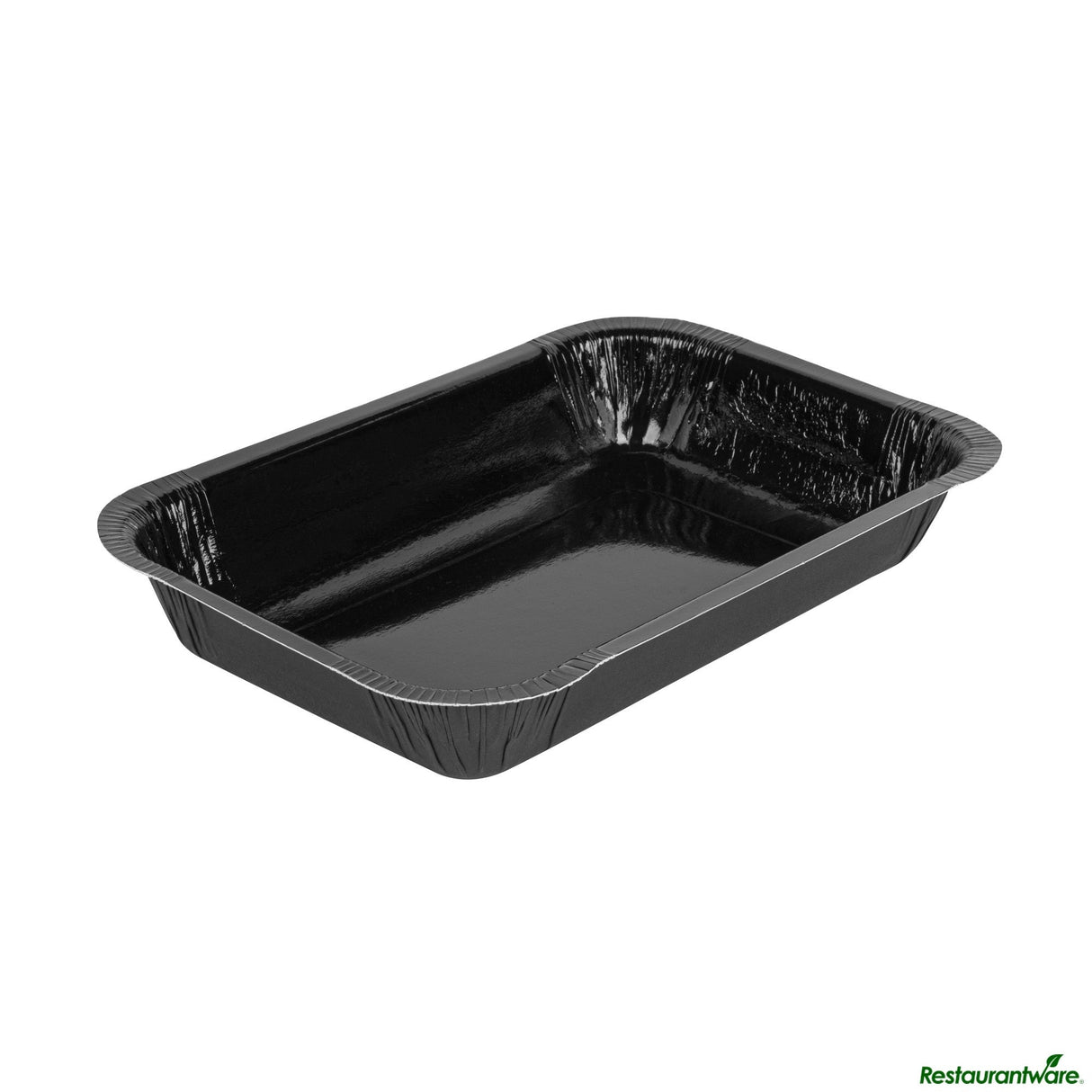 Trays, Baking, Pastry Tek 32 Ounce, Paperboard, Black, Rectangle, 8.25 x 5.5 x 1.5 Inch, Oven-Safe,4 - 25 COUNT