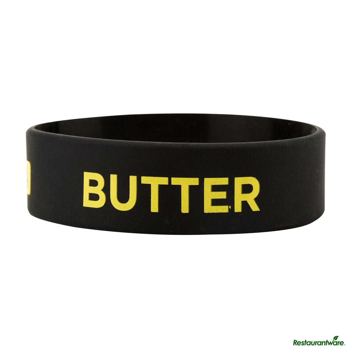 Bands, Label, Black, Butter, Silicone, for 16/20/24 Ounce Squeeze Bottles,10 - 1 EACH