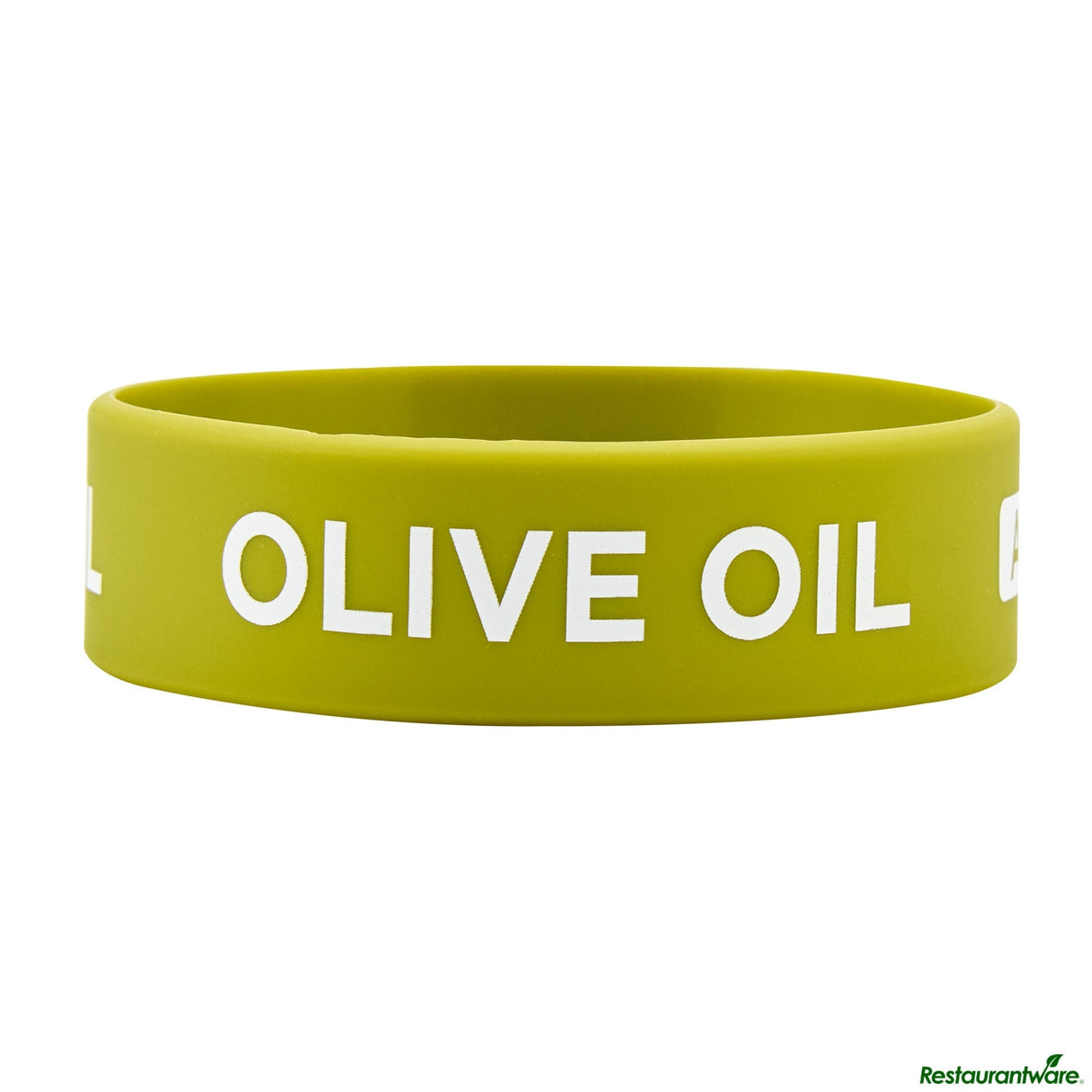 Bands, Label, Green, Olive Oil, Silicone, for 16/20/24 Ounce Squeeze Bottles,10 - 1 EACH