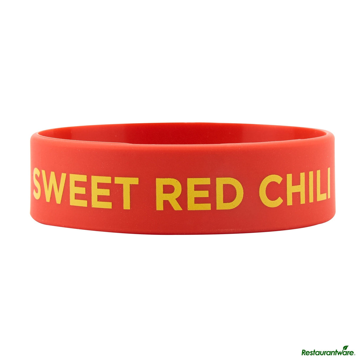 Bands, Label, Red, Sweet Red Chili, Silicone, for 16/20/24 Ounce Squeeze Bottles,10 - 1 EACH