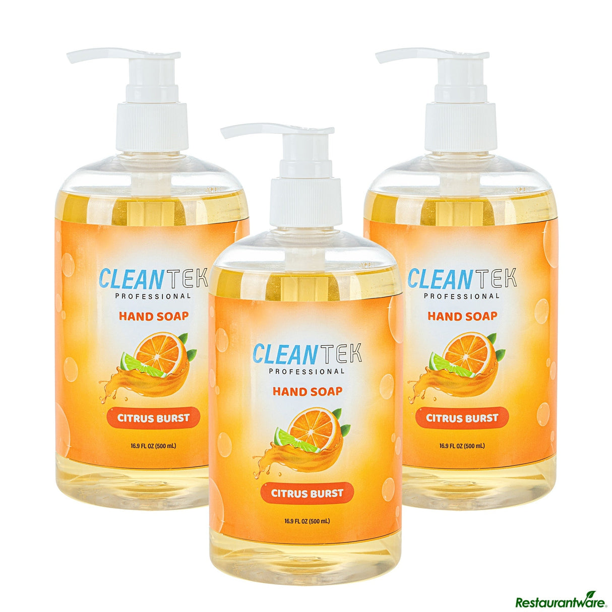 Soap, Hand, Clean Tek, Citrus Burst,24 - 16.96 FLUID