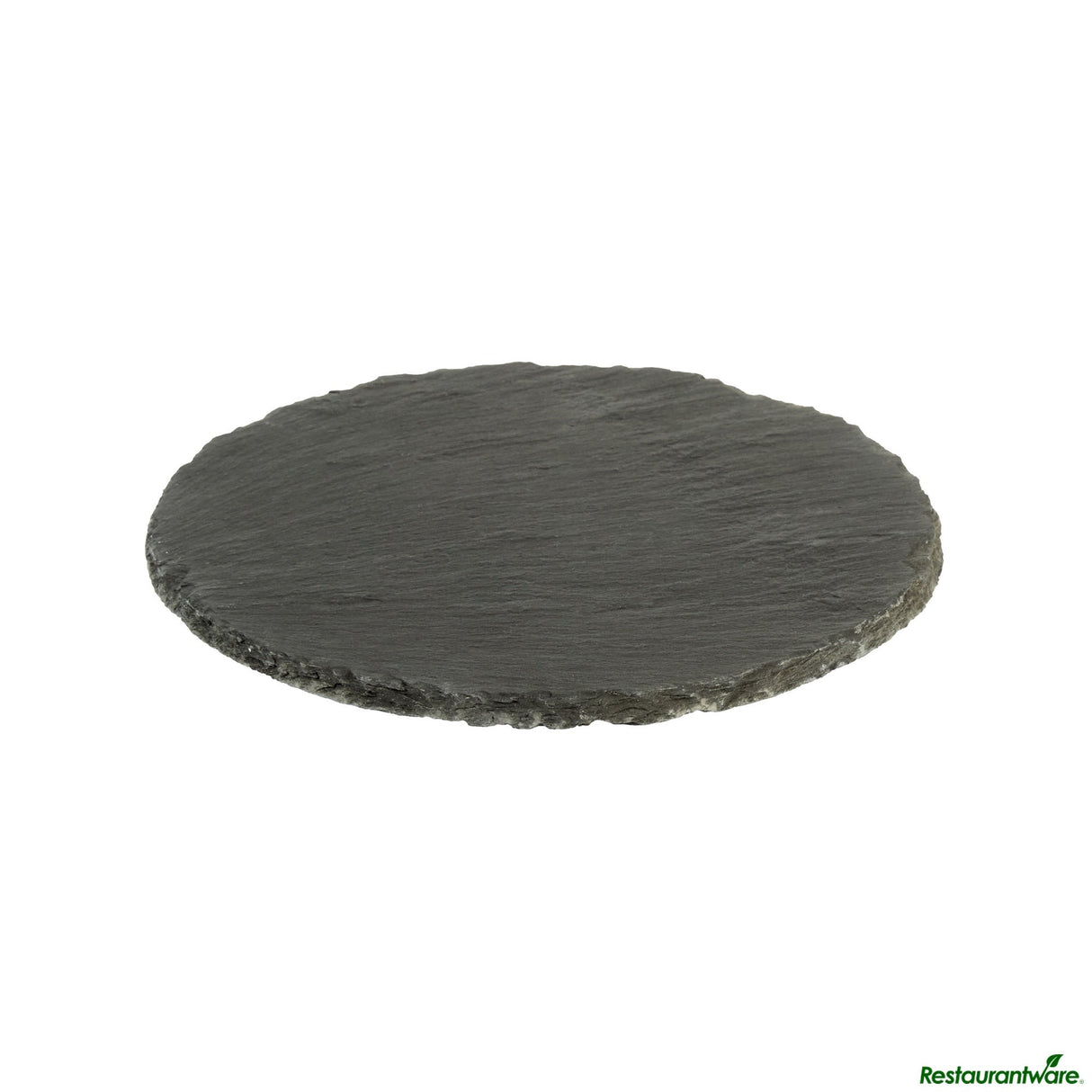 Plates, Serving, 7.75 Inch, Slate, Black, Round,10 - 1 EACH