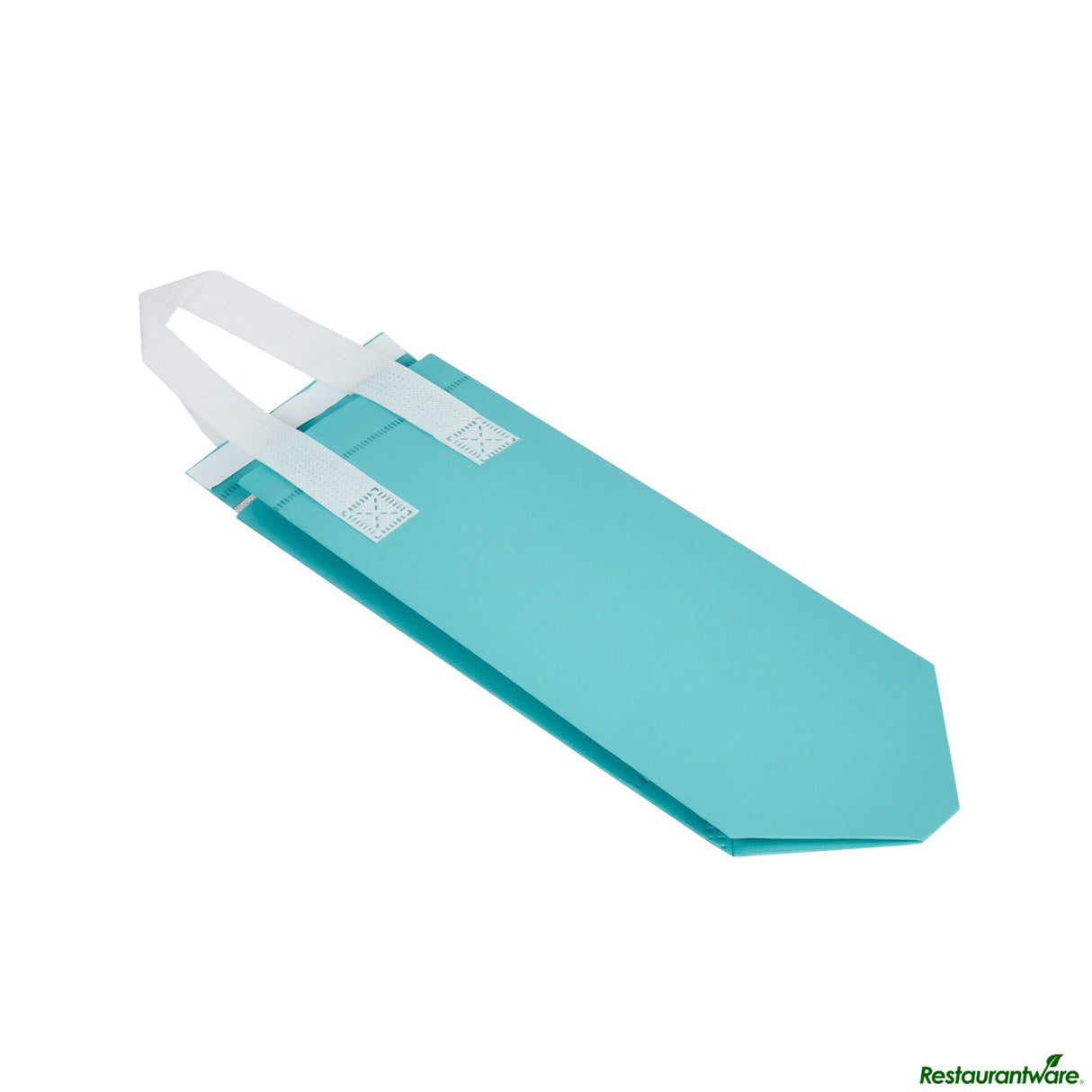 Bags, Take-Out, Bag Tek 4.75 x 4 x 11 Inch, Fabric, Teal, Insulated, Tamper-Evident,4 - 25 COUNT