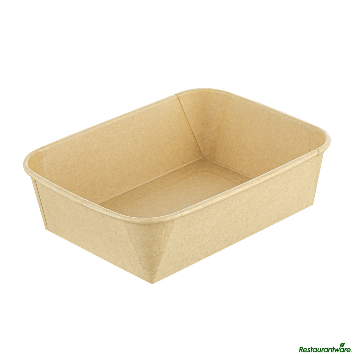 Containers, Serving, Bio Tek 44 Ounce, Paper, Kraft, 6.25 x 4.50 x 2.25 Inch,50 - 1 EACH