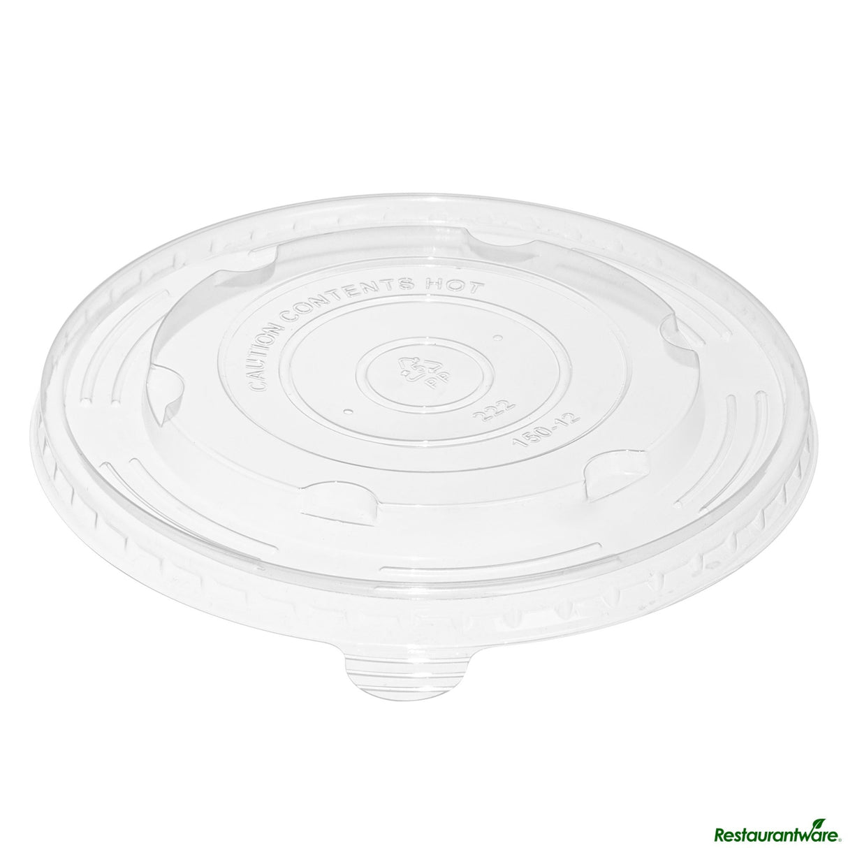 Lids, Sustain, Plastic, Clear, Round, for 17/25/34 Ounce Take-Out Container,4 - 50 COUNT