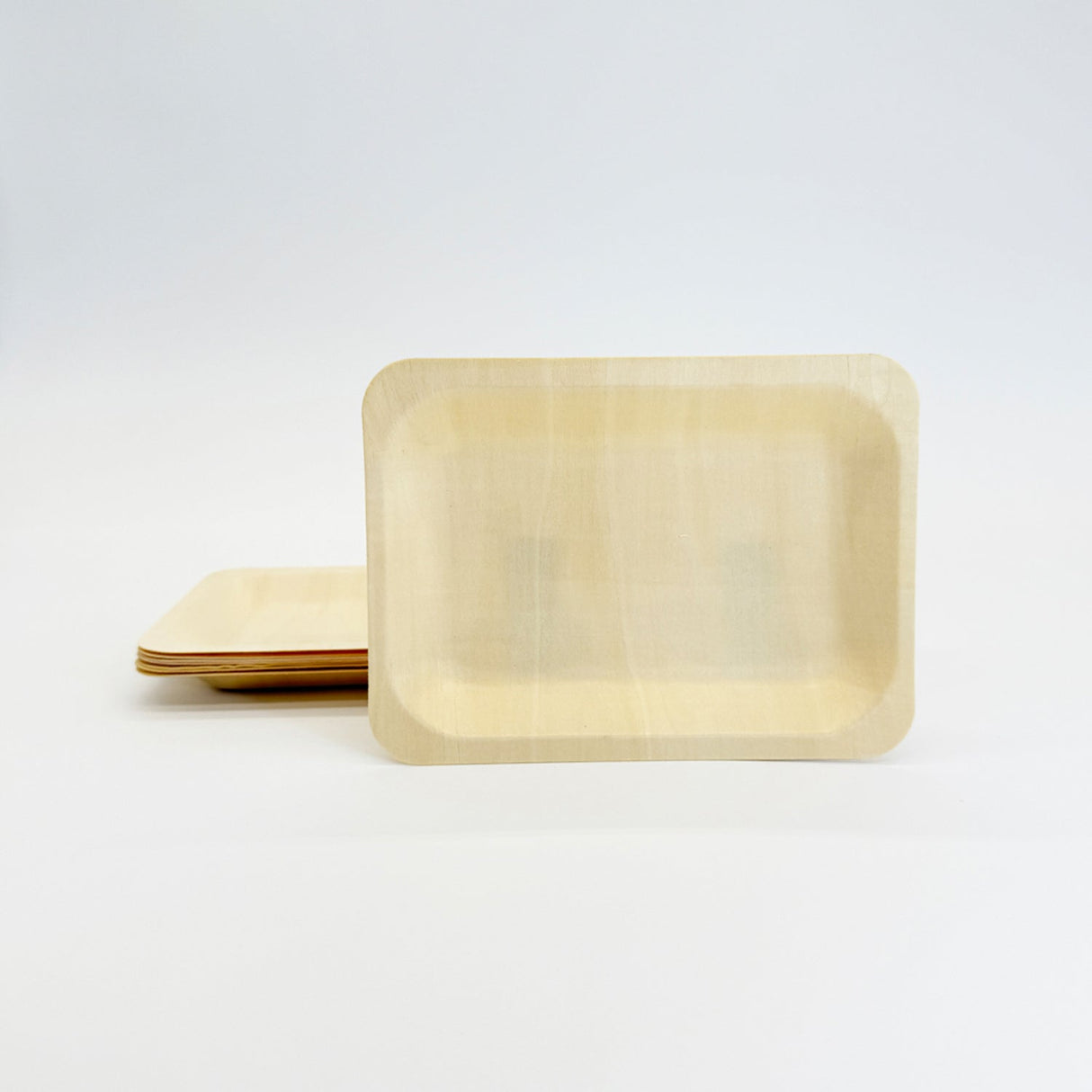 Plates, 7.70 x 4.90 Inch, Wood,3 - 100 COUNT