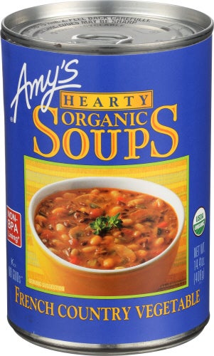 Soup, French Country Vegetable, Hearty, Canned,12 - 14.4 OUNCE