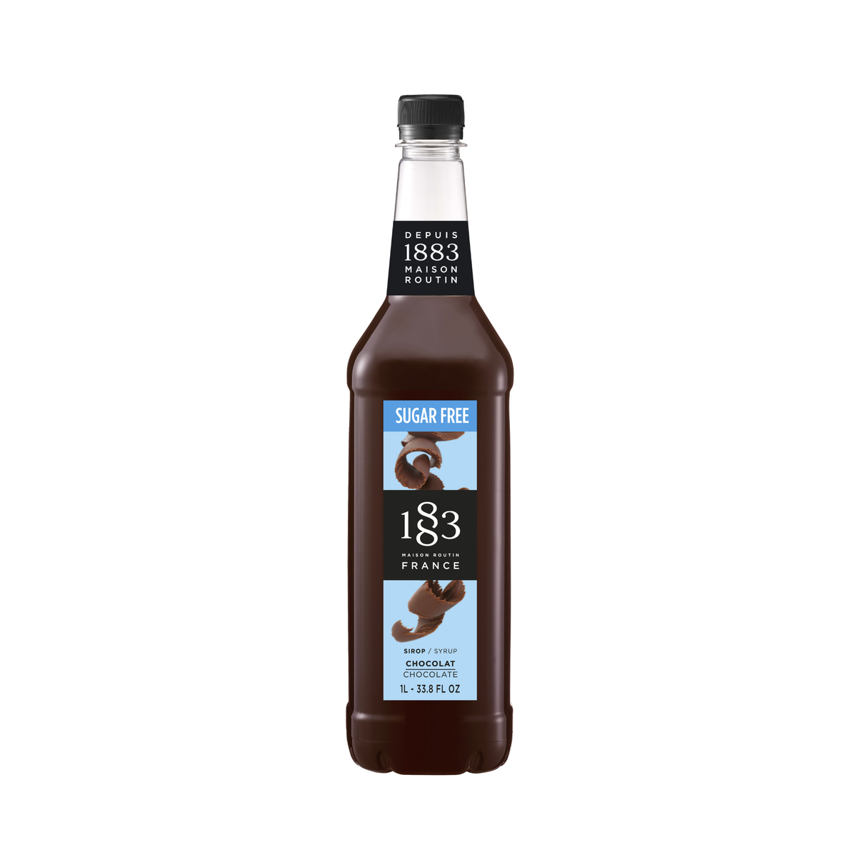 Beverage Syrup, Chocolate, Sugar-Free, Plastic,2 - 1 LITER