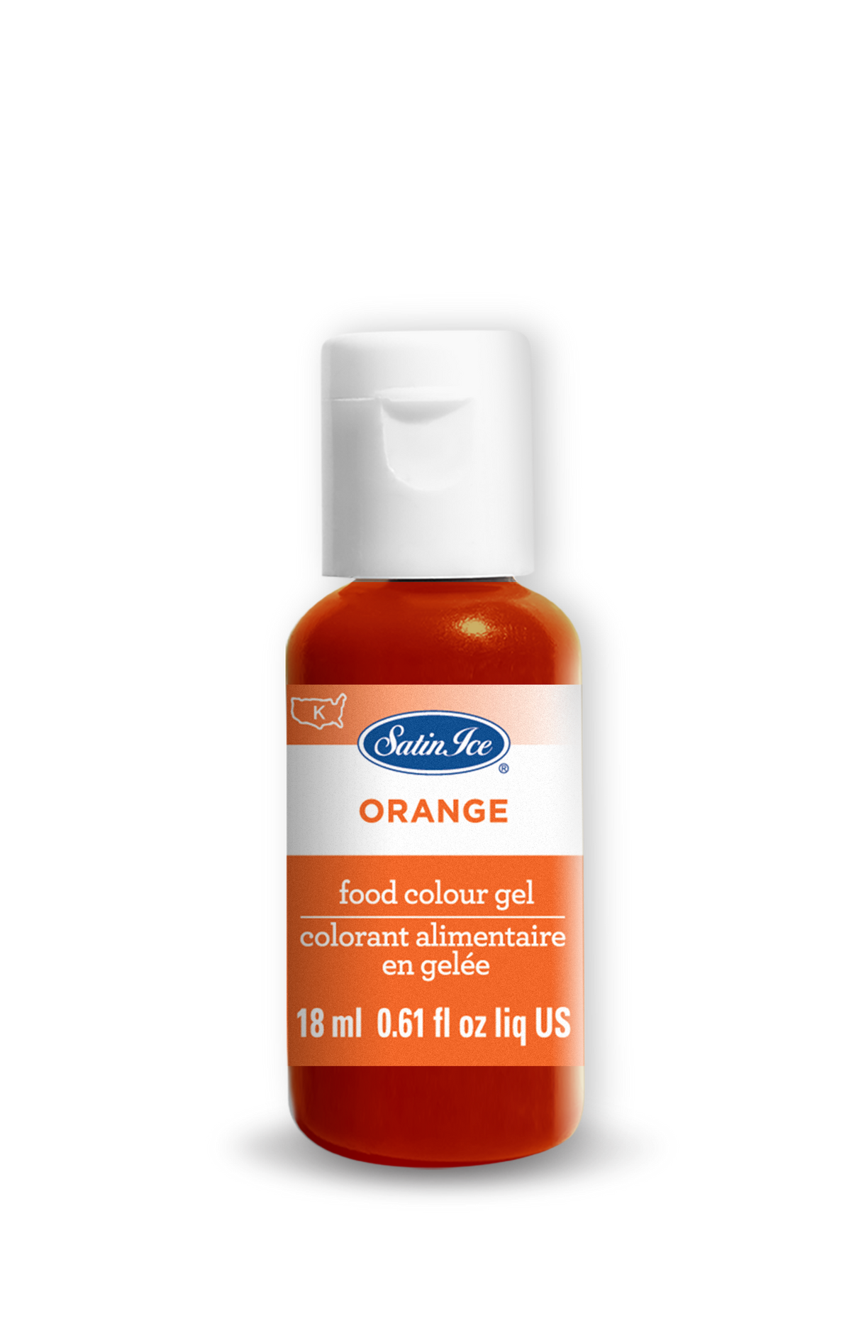 Food Colors, Orange, Gel,12 - 0.61 OUNCE