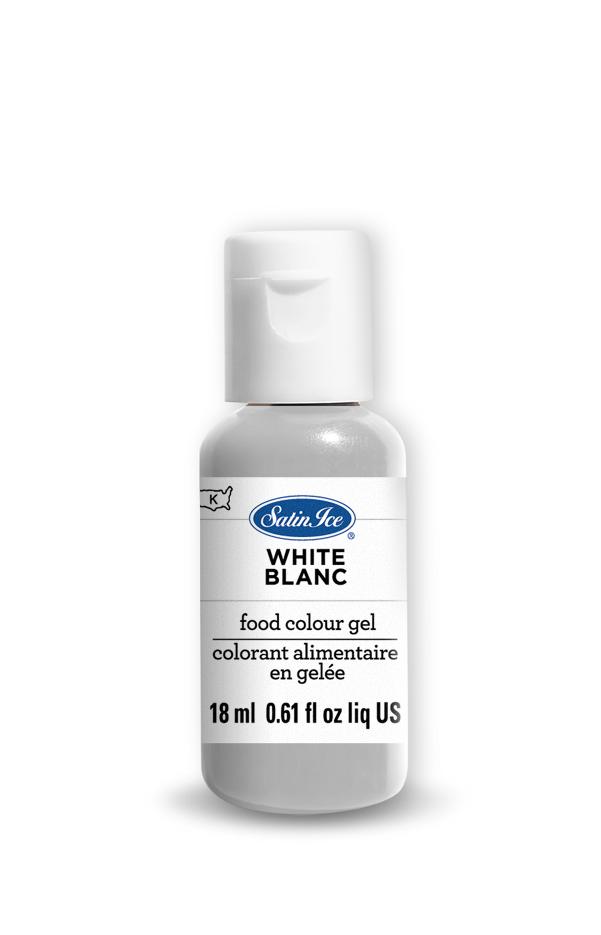 Food Colors, White, Gel,12 - 0.61 OUNCE