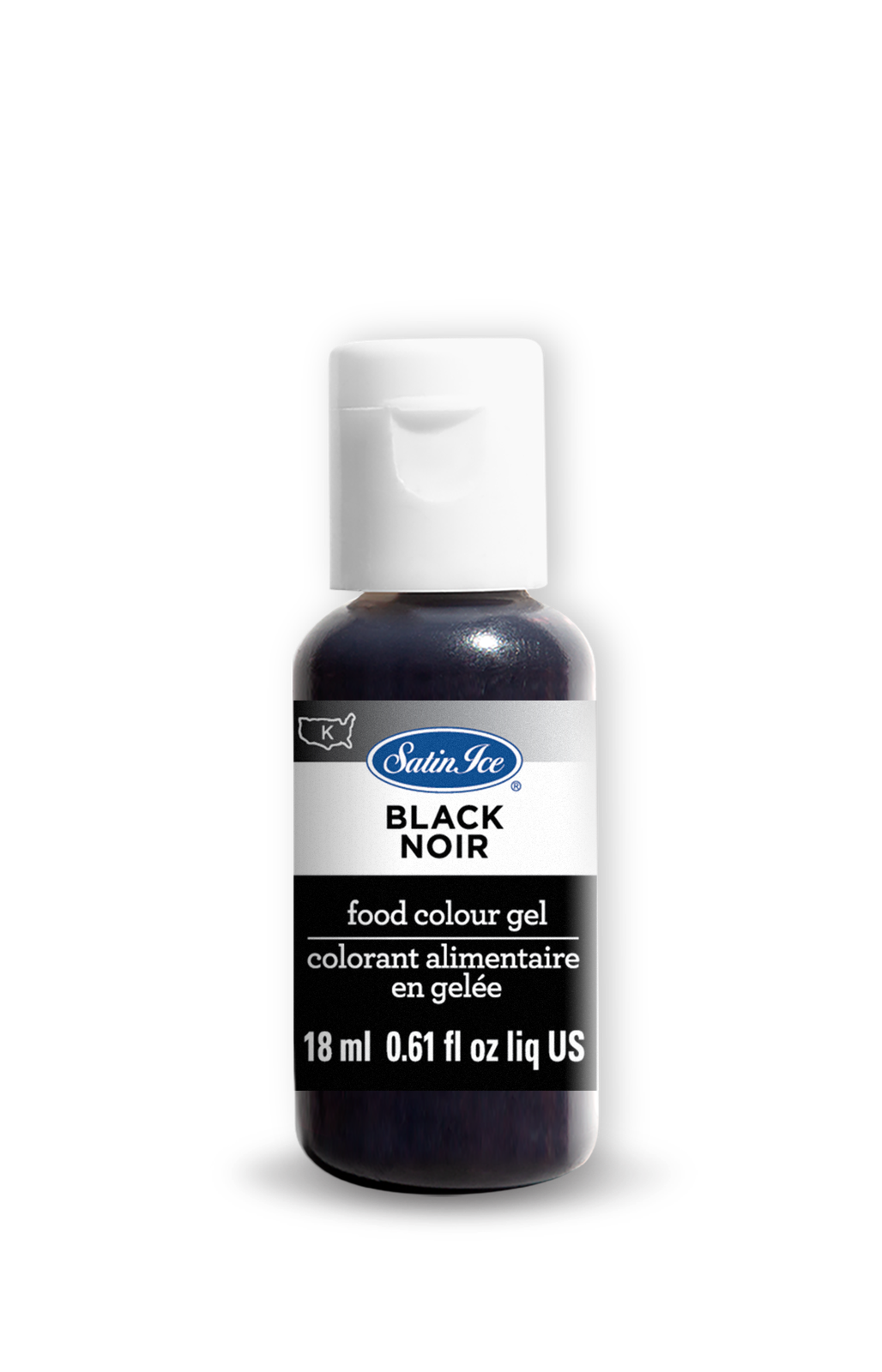 Food Colors, Black, Gel,12 - 0.61 OUNCE