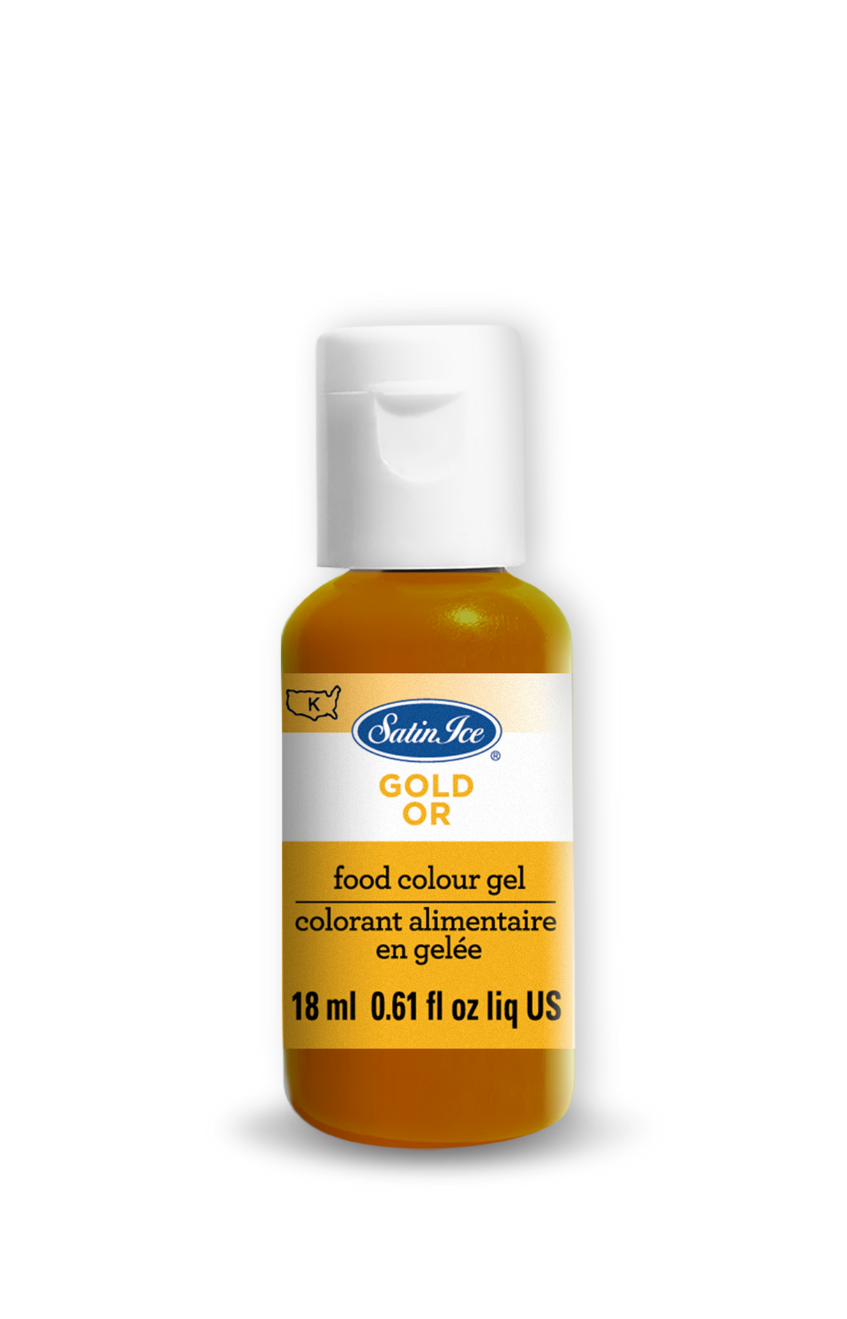 Food Colors, Gold, Gel,12 - 0.61 OUNCE