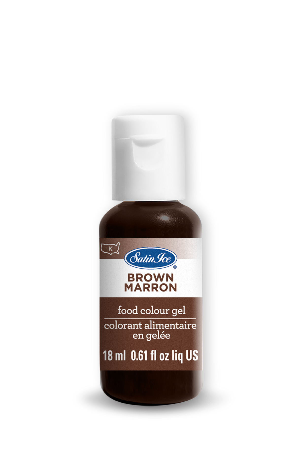 Food Colors, Brown, Gel,12 - 0.61 OUNCE