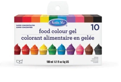 Food Color Kit, Gel,1 - 6.1 OUNCE