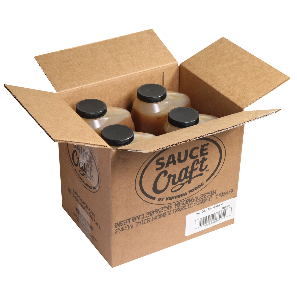 Sauce, Honey Garlic, 1 Ounce,4 - 0.5 GALLON