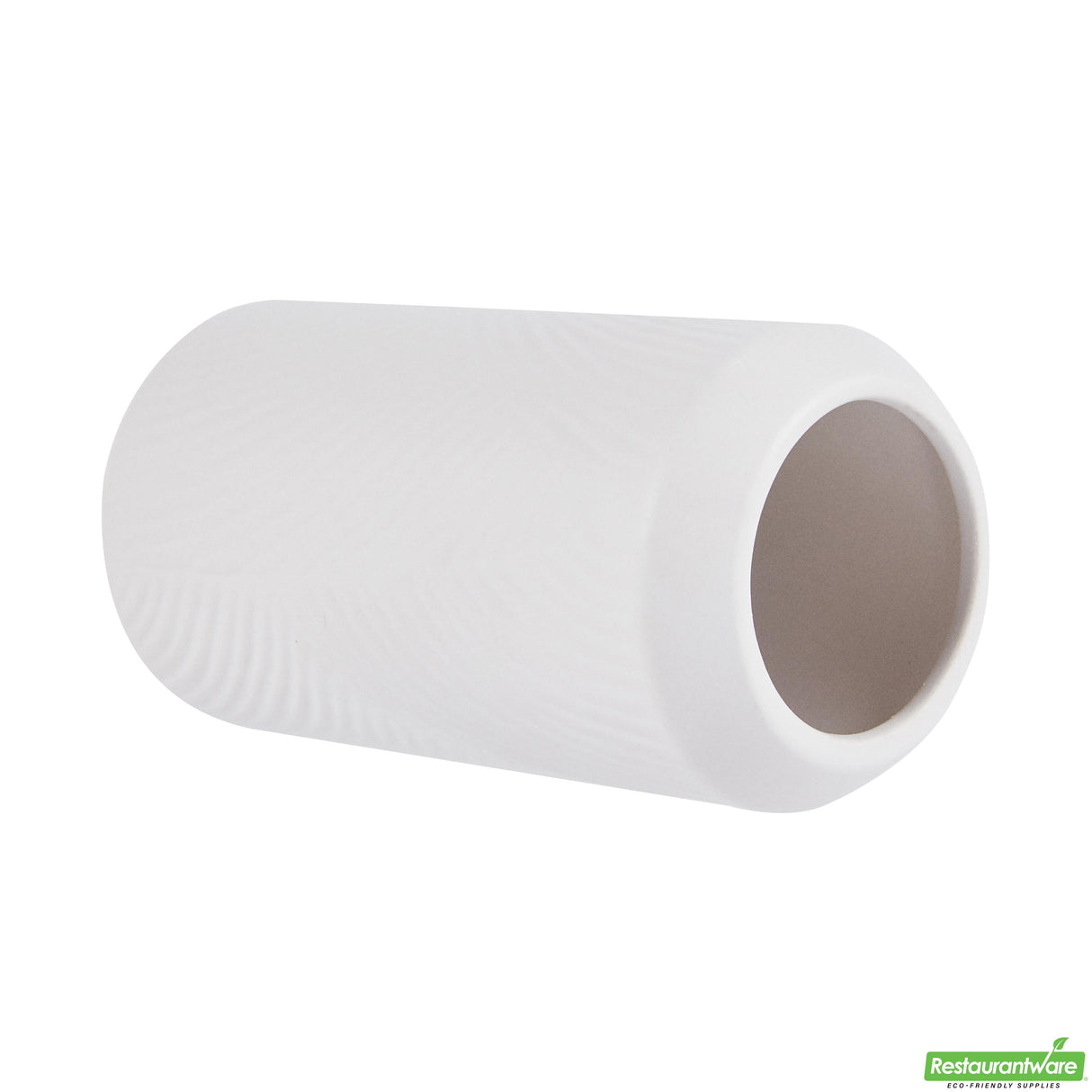 Vase, Table Art, 3.25 x 3.25 x 6 Inch, Ceramic, White,1 - 1 EACH