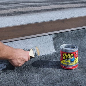 Sealant Coating, Rubber, White, Liquid, 1 Fluid Ounce,6 - 16 FLUID