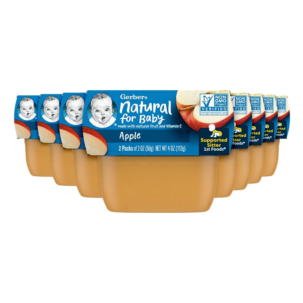 Baby Food, Apple, 1st Foods, 2 Ounce,8 - 2 COUNT