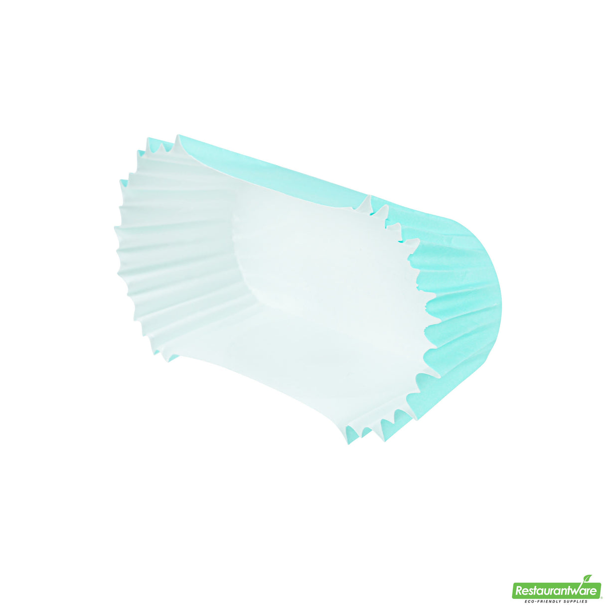 Cups, Baking, 1 Ounce, Paper, Turquoise, Ridged, 3.50 x 1.50 x 0.75 Inch, Elliptical,200 - 1 EACH