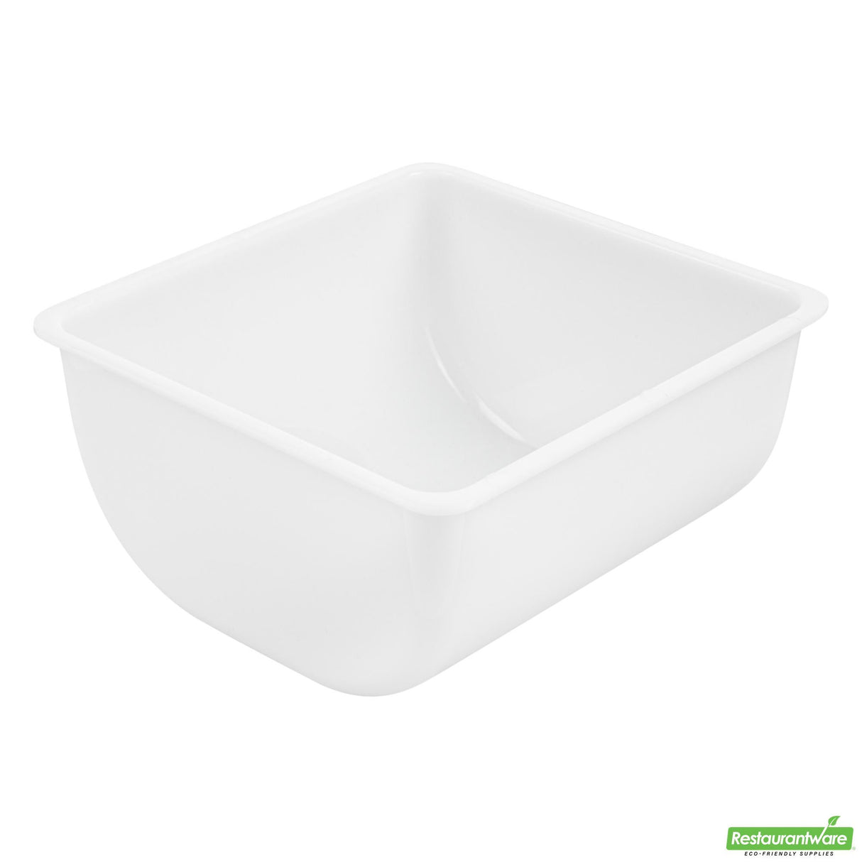 Insert, Bar Lux 1 Quart, White, Plastic, for 3-Compartment Condiment Caddy,1 - 1 EACH