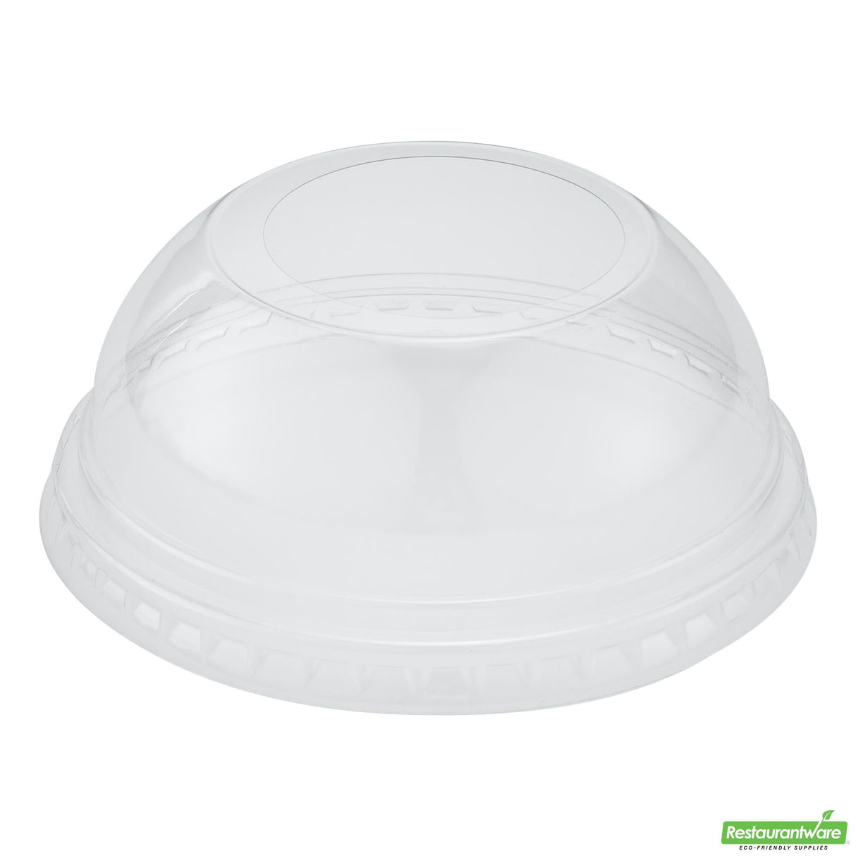 Lids, Dome, RW Base, Plastic, Clear, 3.75 x 3.75 x 1.75, Round, Contains Hole, for Plastic Dessert Cup,50 - 1 EACH
