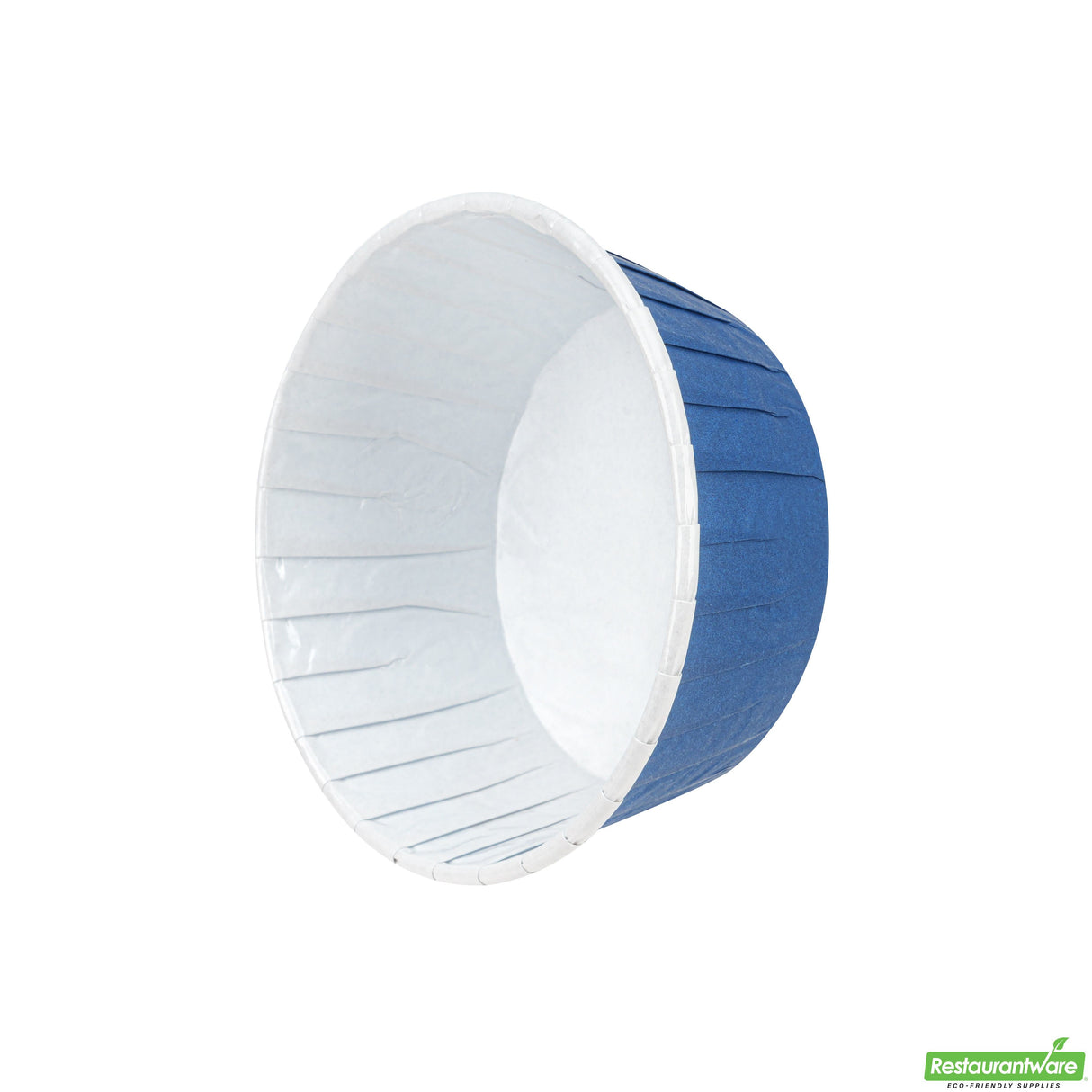 Cups, Baking, 5 Ounce, Paper, Midnight Blue, Pleated, Large 3.75 x 3.75 x 1.50 Inch, Round,200 - 1 EACH