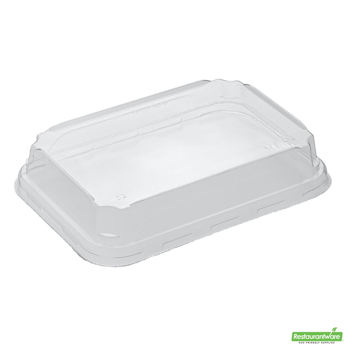 Lids, Matsuri Vision, Plastic, Clear, Anti-Fog, for 8 Ounce Sushi Containers, PET,50 - 1 EACH