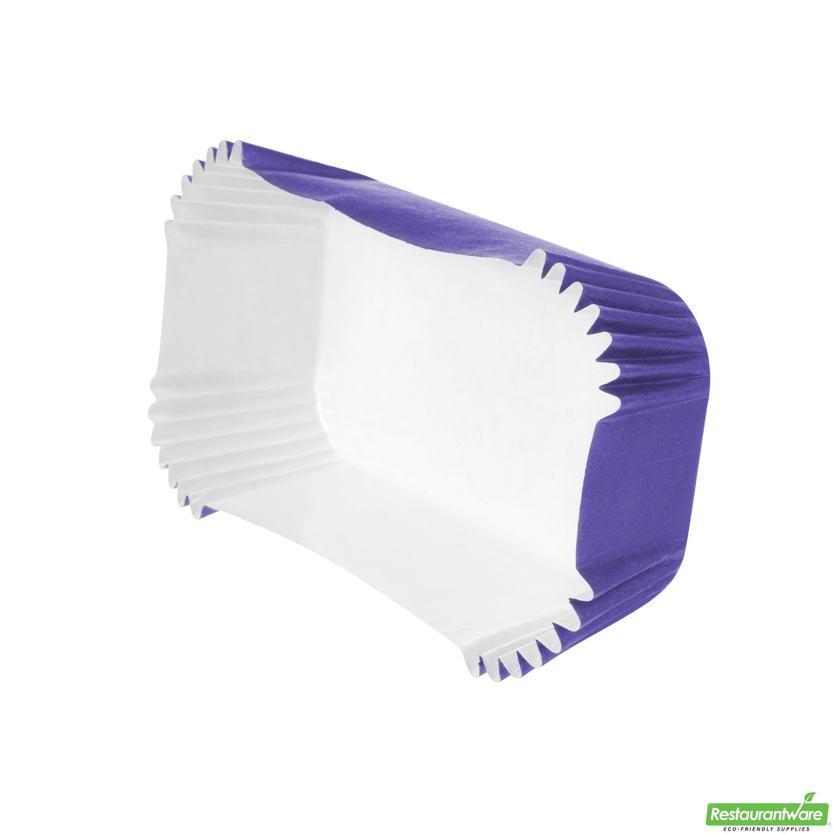 Cups, Baking, 5 Ounce, Paper, Purple, Ridged, Large 4.50 x 2.50 x 1.25 Inch, Elliptical,200 - 1 EACH