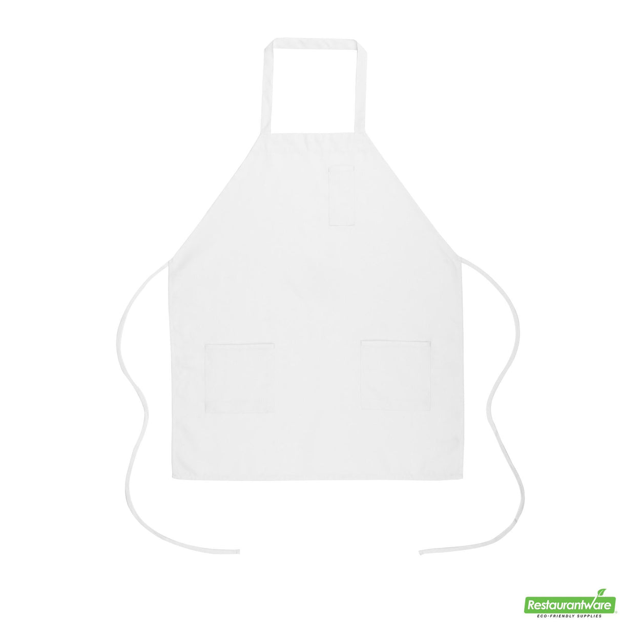 Aprons, Bib, RW Base 3-Pocket, White, 32.50 x 27.50 Inch,1 - 1 EACH