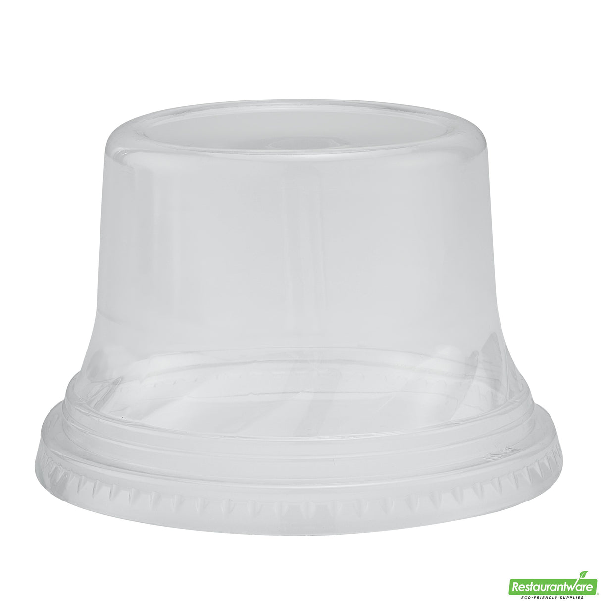 Lids, Tall Dome, RW Base, Plastic, Clear, 3.75 x 3.75 x 2.50 Inch, for Plastic Dessert Cup, Round,10 - 50 COUNT