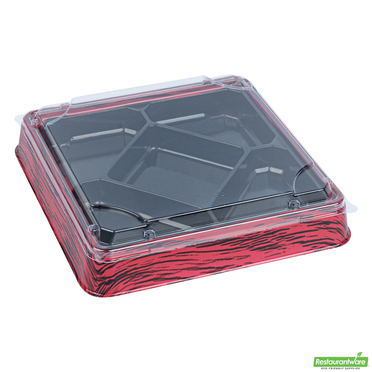 Lids, Bento Tek, Plastic, Clear, Square, for 19 Ounce Bento Box,50 - 1 EACH