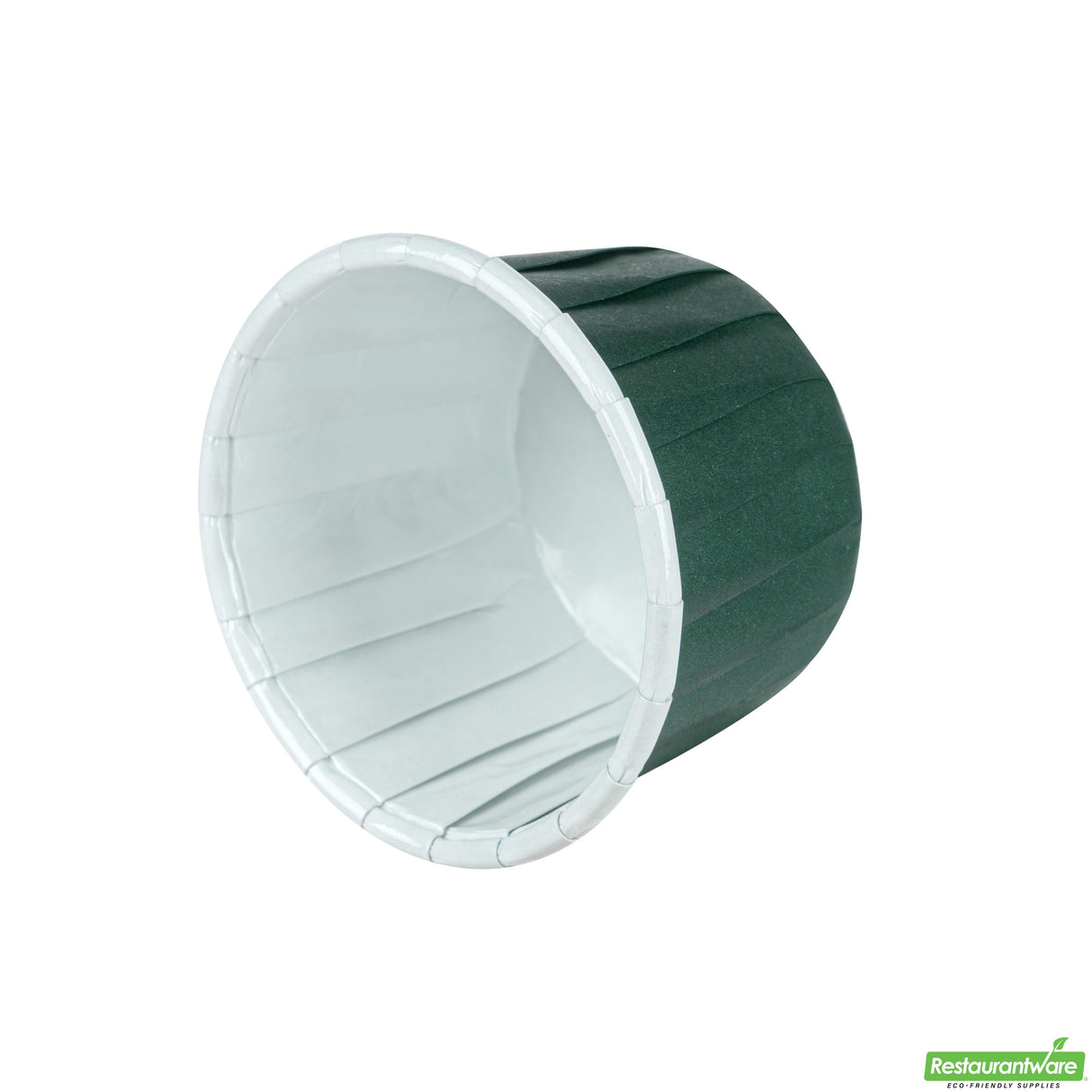 Cups, Baking, 2 Ounce, Paper, Forest Green, Pleated, Medium 2.25 x 2.25 x 1.50 Inch, Round,200 - 1 EACH