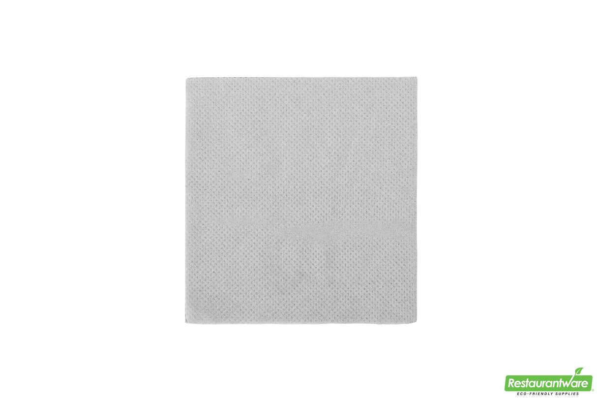 Napkins, Cocktail, 2 Ply, Grey, 8 x 8 Inch, 8 Linear Inch,1 - 4800 COUNT