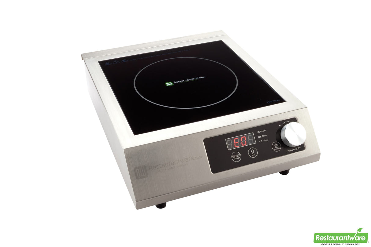 Cooktop, Induction, 18.4 x 14.6 x 5.8 Inch, Heavy-Duty, Stainless Steel & Plastic, 120 Volt,1 - 1 EACH