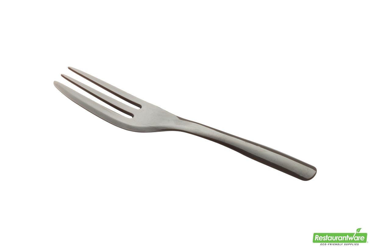 Forks, Cake, Heavyweight Plastic, Fashion Grey, 4 Inch, with Knife-Edge, 4 Linear Inch,1 - 500 COUNT