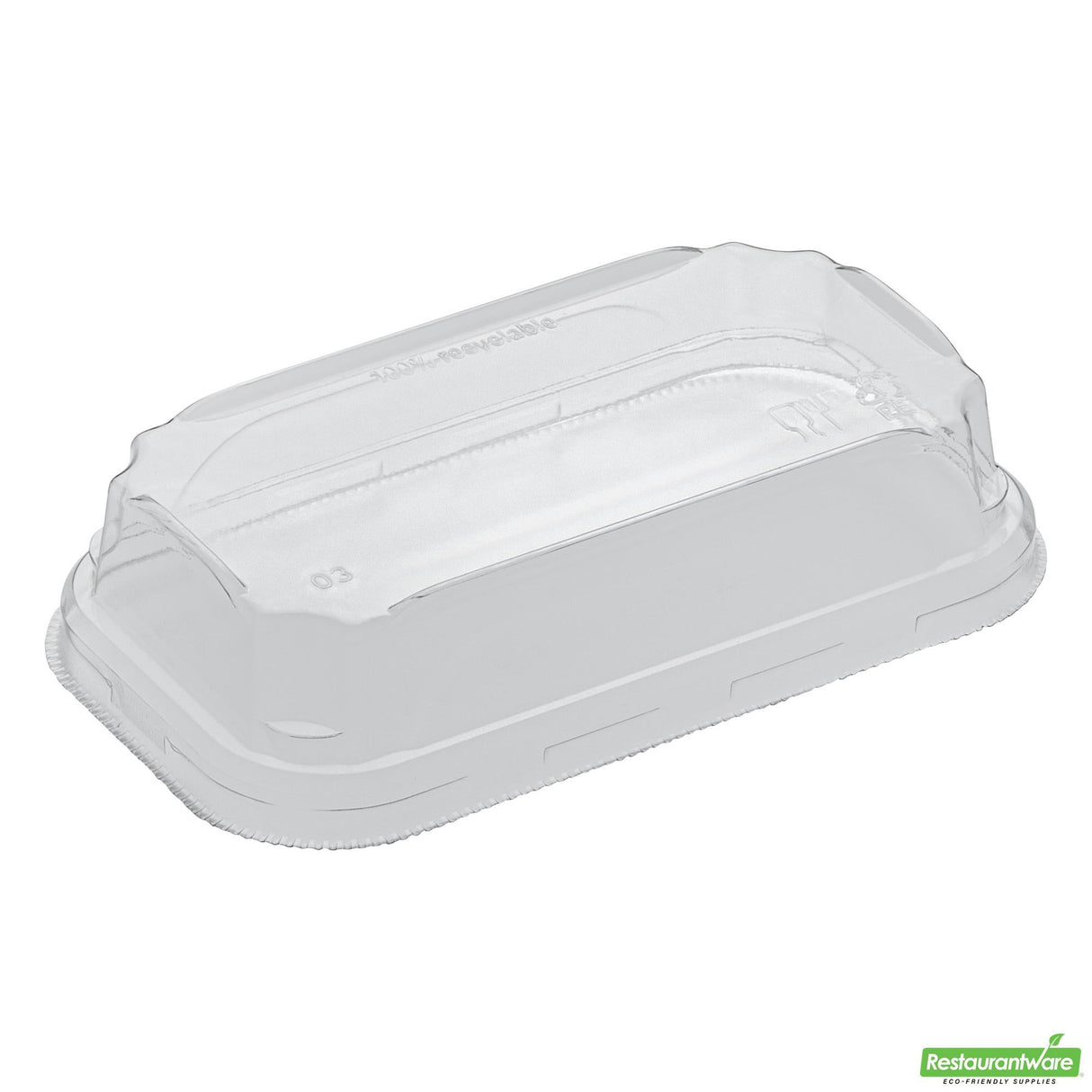 Lids, Matsuri Vision, Plastic, Clear, Anti-Fog, for 5 Ounce Sushi Containers, PET,50 - 1 EACH