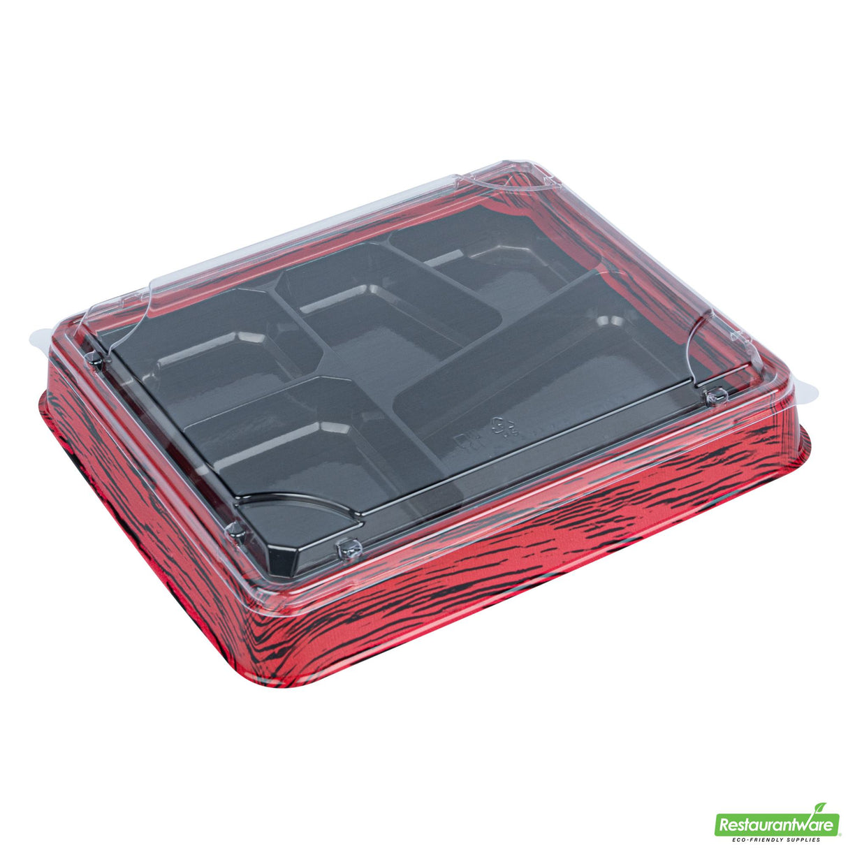 Lids, Bento Tek, Plastic, Clear, Rectangular, for 18 Ounce Bento Box,50 - 1 EACH
