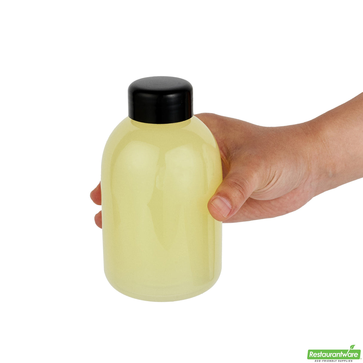 Bottles, Juice, Bottle Tek 17 Ounce, Plastic, Clear, 5.50 x 5.50 x 3.25 Inch, Round, includes Safety Cap,100 - 1 EACH