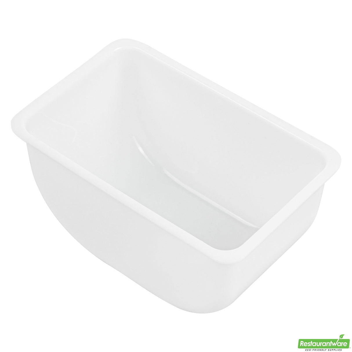 Inserts, Bar Lux 1.25 Pint, White, Plastic, for 5-Compartment Condiment Caddy,5 - 1 EACH